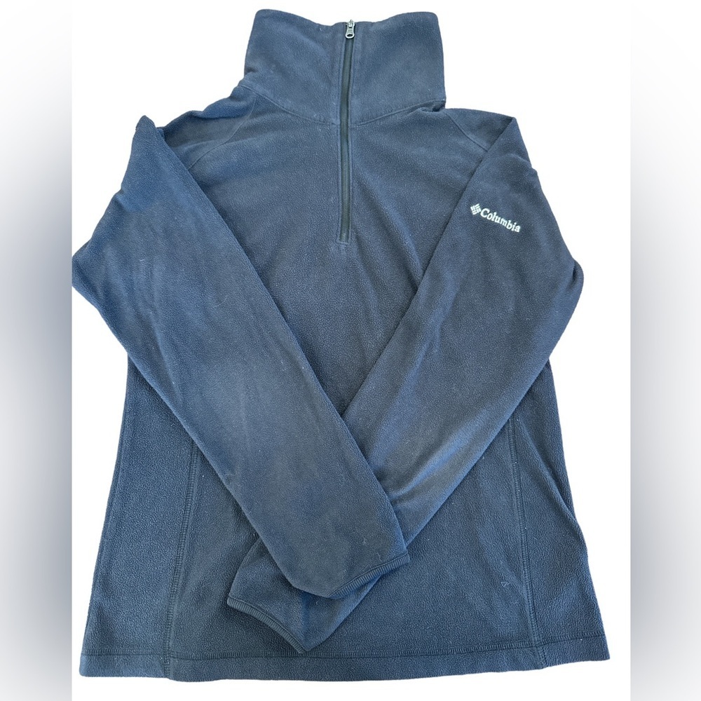 Columbia Women’s Fleece Lightweight Black Very Good